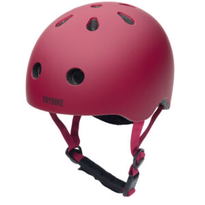 Kask dziecięcy na rower rolki deskorolkę hulajnogę czerwony XS Trybike
