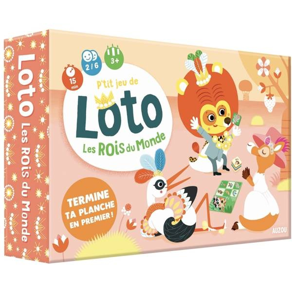 Auzou Gra lotto Zwierzątka świata 76947