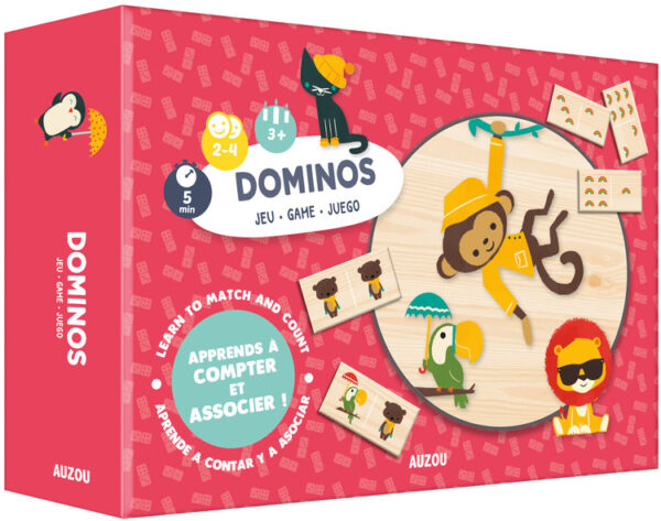 Auzou Gra Wesołe domino 500753
