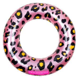 Swim Essentials Koło do pływania Rose Gold Leopard 90cm 2020SE38
