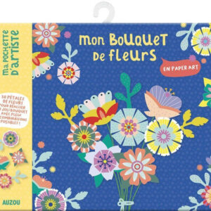 Auzou Zestaw DIY do tworzenia papierowych kwiatów 88872