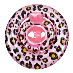 The Swim Essentials Kółko treningowe dla dzieci Rose Gold Leopard 2020SE32
