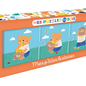 Auzou Puzzle drewniane - Codzienne historie 98925