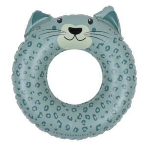 The Swim Essentials Koło do pływania 55 cm Animal Green Leopard 2023SE498