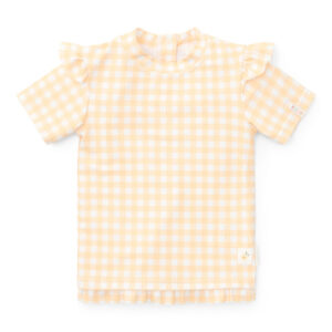 Little Dutch Koszulka do kąpieli z falbankami Sunshine Checks - 86/92 CL24048170