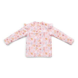 Little Dutch Koszulka do kąpieli z długim rękawem Ocean Dreams Pink - 62/68 CL24048172