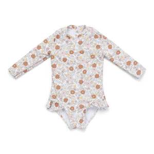 Little Dutch Swimsuit z długim rękawem Vintage Little Flowers - 74/80 CL24048129