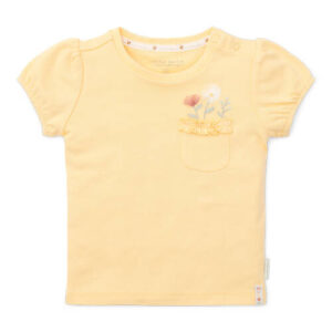 Little Dutch T-shirt z krótkim rękawem Honey Yellow - 74 CL24021108