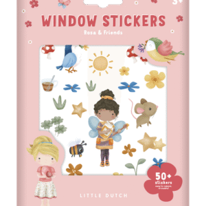 Little Dutch Naklejki na okno Rosa & friends 125582