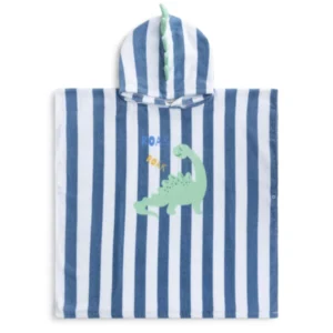 The Swim Essentials Bawełniane poncho kąpielowe Dino