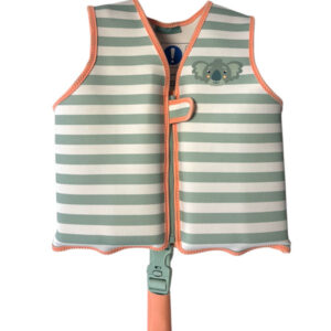 The Swim Essentials Kamizelka do nauki pływania dla dzieci 18-30 kg Flow Resort Stripe
