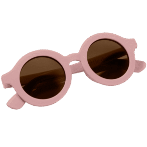 Little Dutch Okulary okrągłe Soft Pink