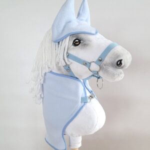 Zestaw dla Hobby Horse A4: derka + nauszniki – jasny niebieski