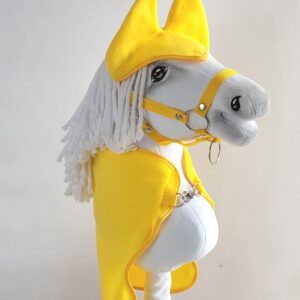 Zestaw dla Hobby Horse A3: derka + nauszniki – żółty