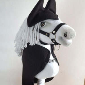 Zestaw dla Hobby Horse A3: derka + nauszniki – czarny