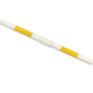 Belka do przeszkody do skakania na Hobby Horse - żółta - 160 cm