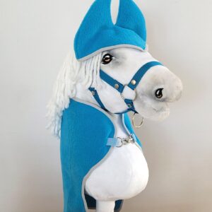 Zestaw dla Hobby Horse A4: derka + nauszniki –turkusowy