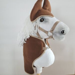 Zestaw dla Hobby Horse A4: derka + nauszniki –brązowy