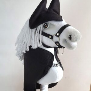 Zestaw dla Hobby Horse A4: derka + nauszniki – czarny