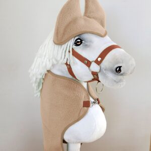 Zestaw dla Hobby Horse A4: derka + nauszniki – camel
